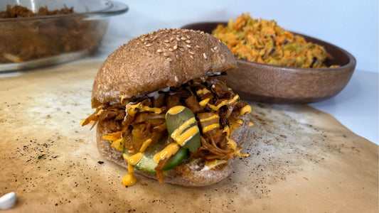 Pulled Jack Fruit Burger